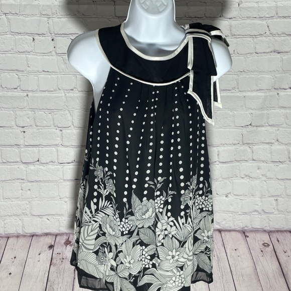 Misty & Max Sleeveless Blouse Women’s Size Medium - Picture 4 of 5